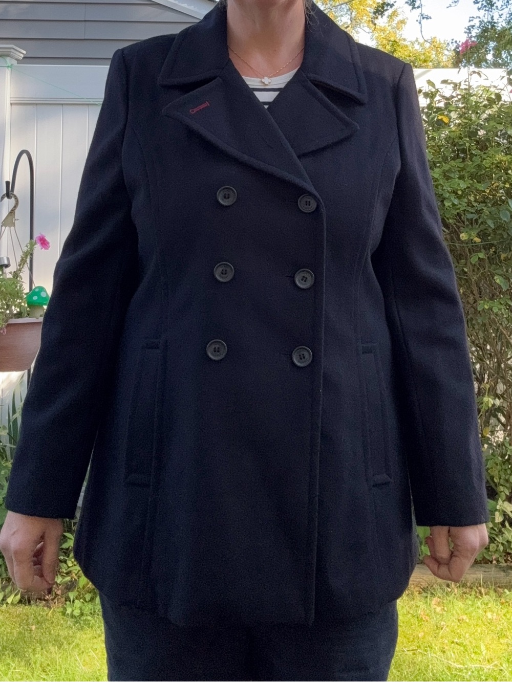 Tommy Hilfiger Wool Mix Peacoat XL